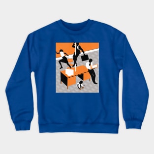 Hot desking Crewneck Sweatshirt